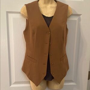 Sincerely Jules Women's Brown Vest with tag